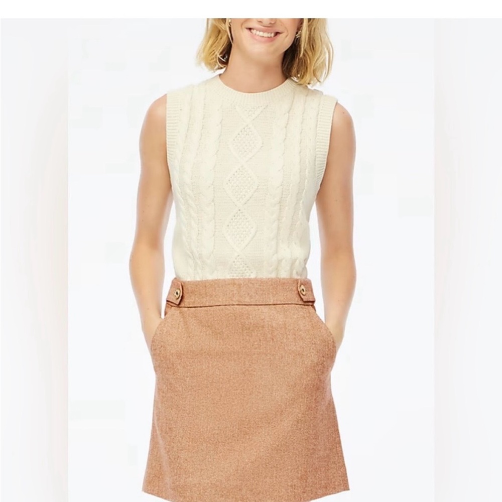 J Crew Sailor A Line Skirt - NWT - 6